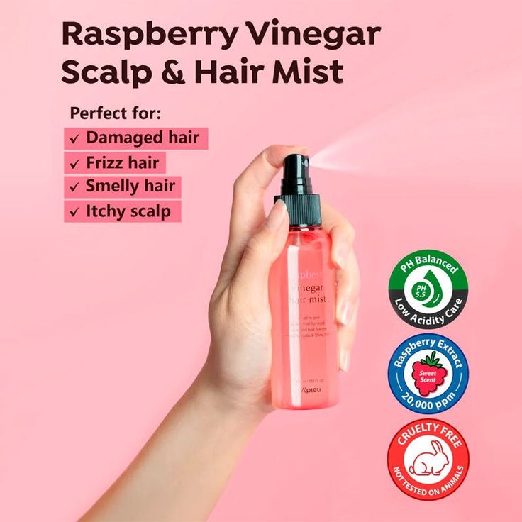 A'PIEU Raspberry Vinegar Hair Mist 105ml