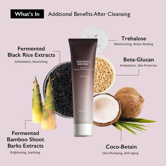 Black Rice Moisture 5.5 Soft Cleansing Gel