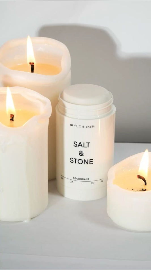 Deodorant natural SALT & STONE cu Neroli & Basil