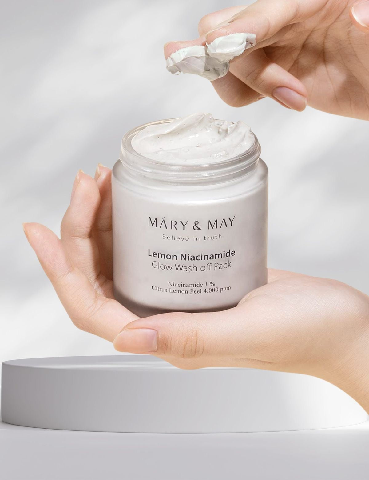 MARY&MAY – LEMON NIACINAMIDE GLOW WASH OFF PACK
