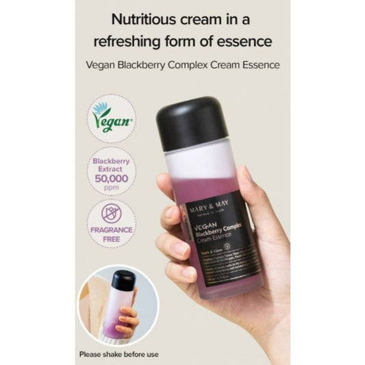 MARY&MAY – VEGAN BLACKBERRY COMPLEX CREAM ESSENCE