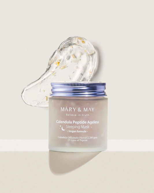 MARY&MAY – CALENDULA PEPTIDE AGELESS SLEEPING MASK