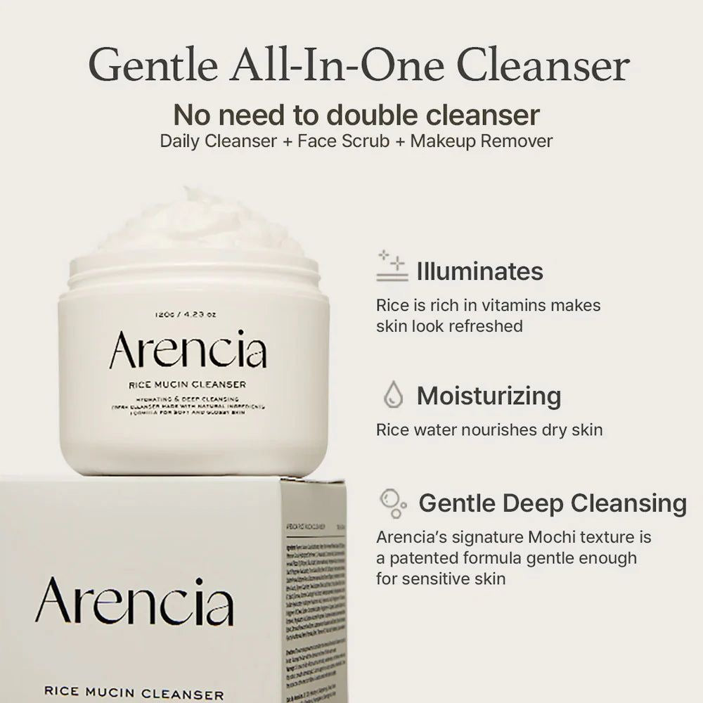 Arencia Rice Mucin Cleanser