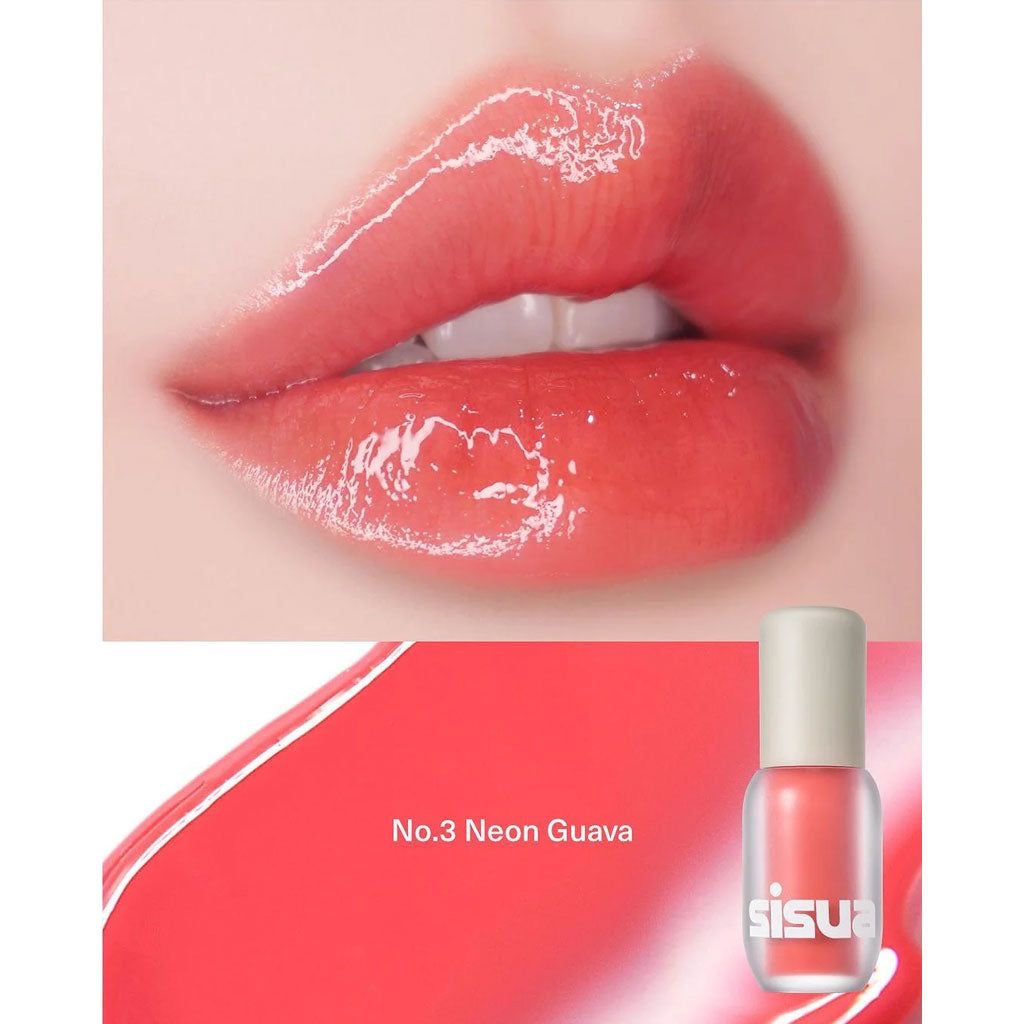 UNLEASHIA Sisua Popcorn Syrup Lip Plumper No.3 Neon Guava