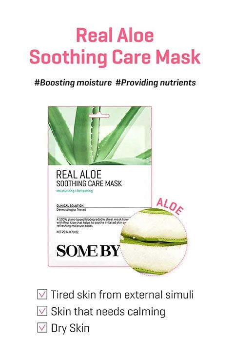 SOME BY MI Real Care Mask - Teatree Calming