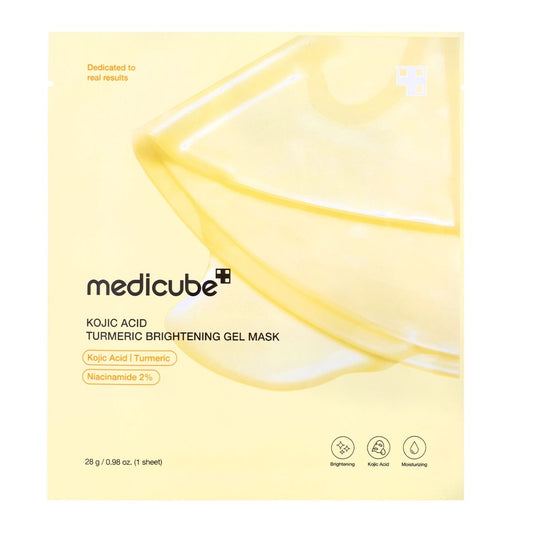 Medicube - KOJIC ACID TURMERIC BRIGHTENING GEL MASK