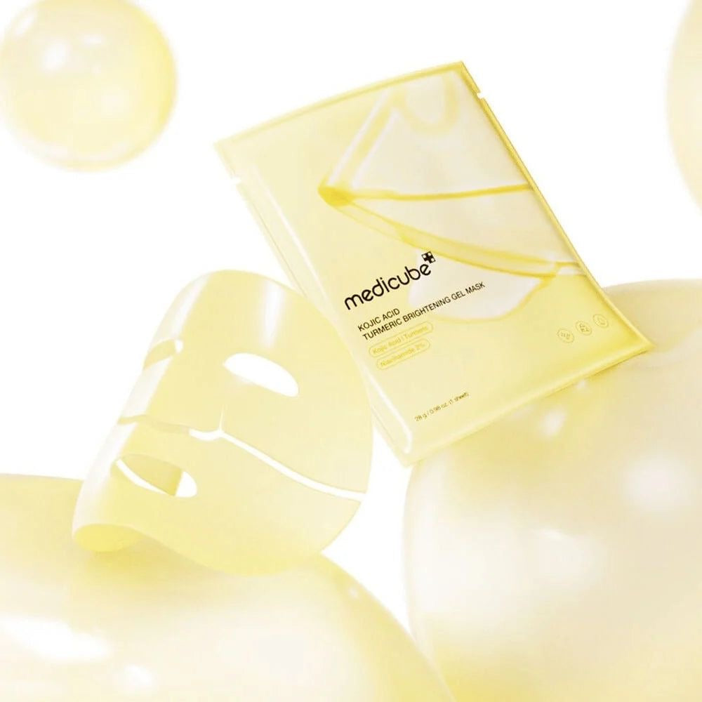 Medicube - KOJIC ACID TURMERIC BRIGHTENING GEL MASK