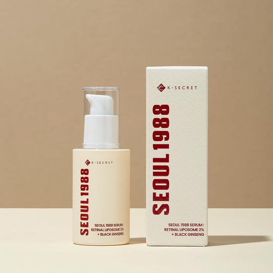 KSECRET SEOUL 1988 SERUM : RETINAL LIPOSOME 2% + BLACK GINSENG