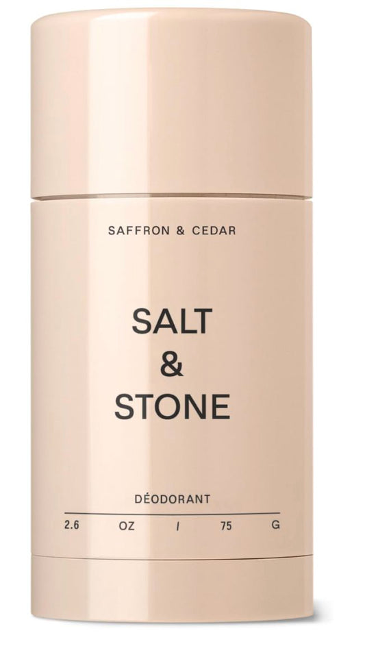 Salt & Stone Deodorant natural Saffron & Cedar
