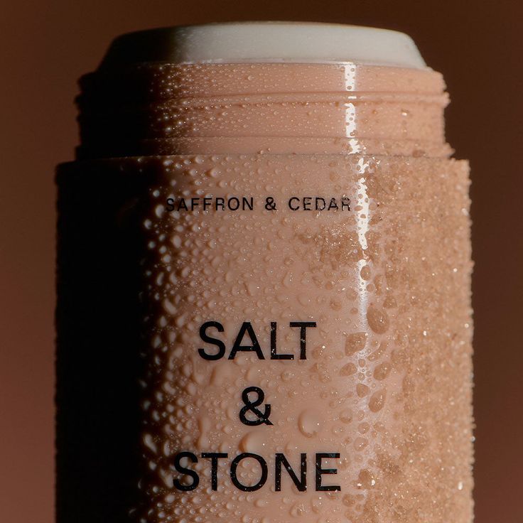 Salt & Stone Deodorant natural Saffron & Cedar